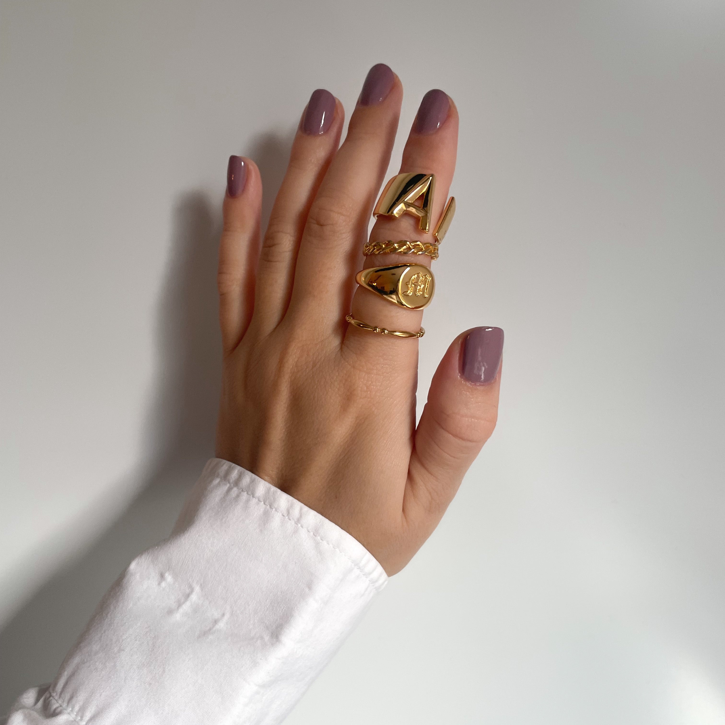 Initial ring | signet ring with initial