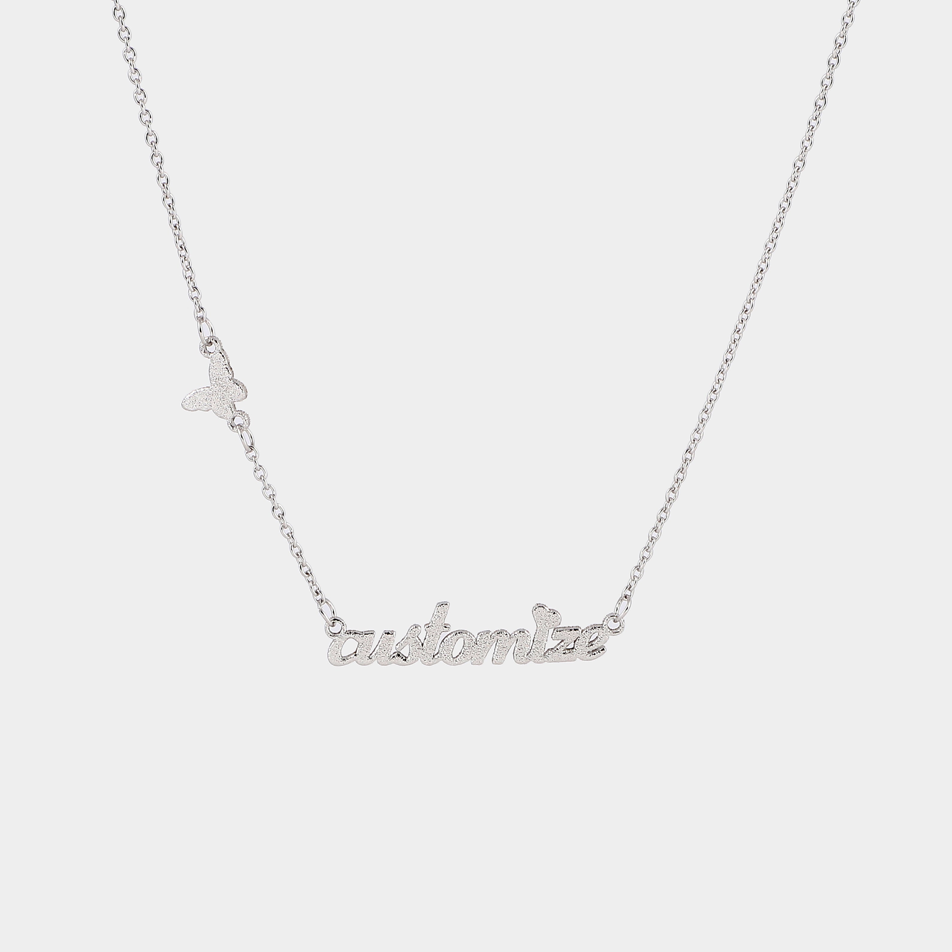 PERSONALIZED NECKLACE MINE Silver