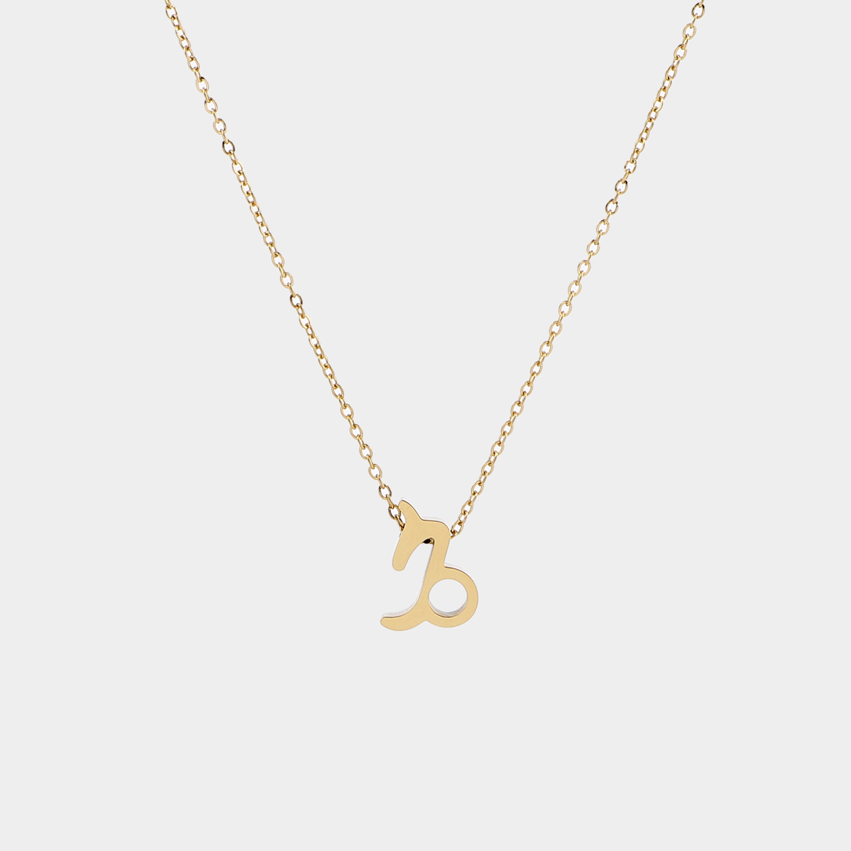 Star sign necklace | birth sign Gold